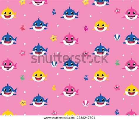 Kids Birthday Party Ocean Style Background Stock Vector (Royalty Free) 2236247301 | Shutterstock