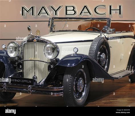 Old classic Maybach motorcar Stock Photo - Alamy