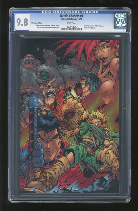 Battle chasers comic books graded by CGC