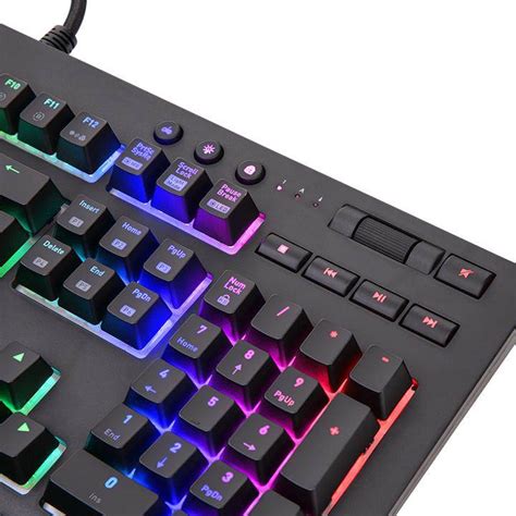 Thermaltake Premium X1 RGB Mechanical Gaming Keyboard - Cherry MX Blue Switch - KB-TPX-BLBRUS-01 ...