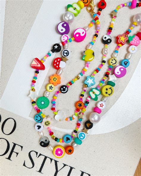 DIY Layered Beaded Necklaces - the neon tea party