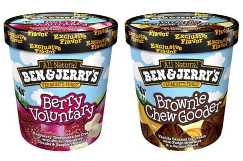 Ben & Jerry's promotes volunteerism with two new flavors