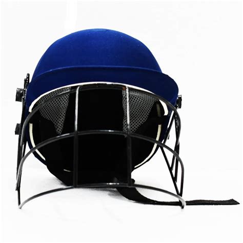 New AGA Cricket Batting Helmet Head Guard Blue Plastic for Men at Rs ...