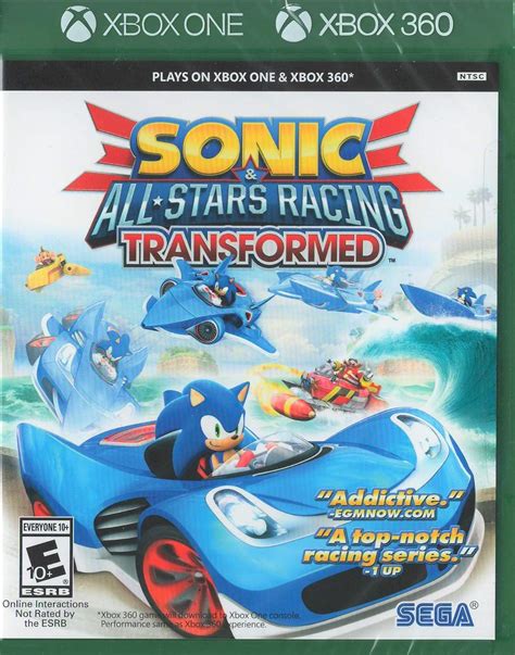 Amazon.com: Sonic & All-Stars Racing Transformed - Xbox One : Video Games