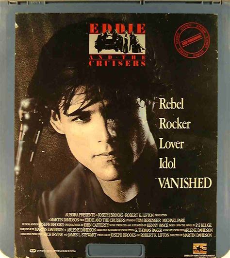 Eddie and the Cruisers** {42995206661} U - Side 1 - CED Title - Blu-ray ...