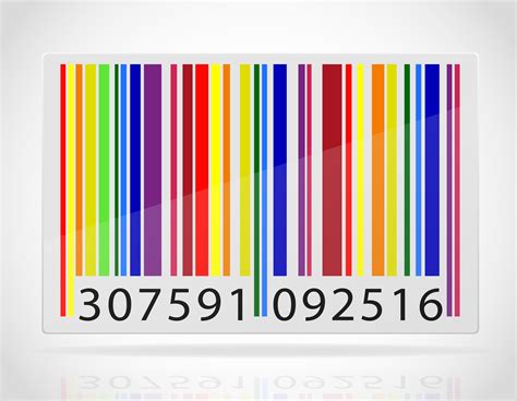 multicolored barcode vector illustration 513903 Vector Art at Vecteezy