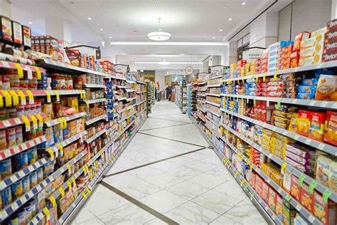 Layout By Aisle Grocery Store