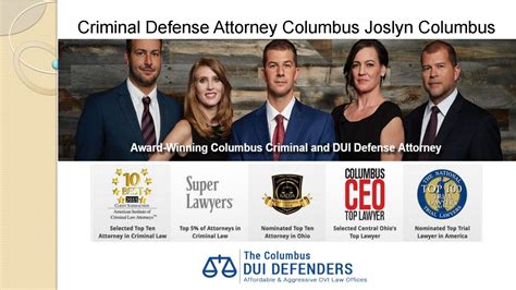 Criminal Defense Attorney Columbus Joslyn Columbus by Criminal Defense ...