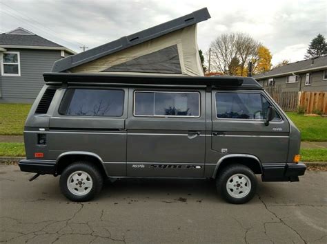 1989 Volkswagen Vanagon GL Syncro 4x4 Westfalia pop-top - Classic Volkswagen Bus/Vanagon 1989 ...