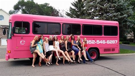 #3020 Pink Diamond Party Bus — Quality Buses For Sale