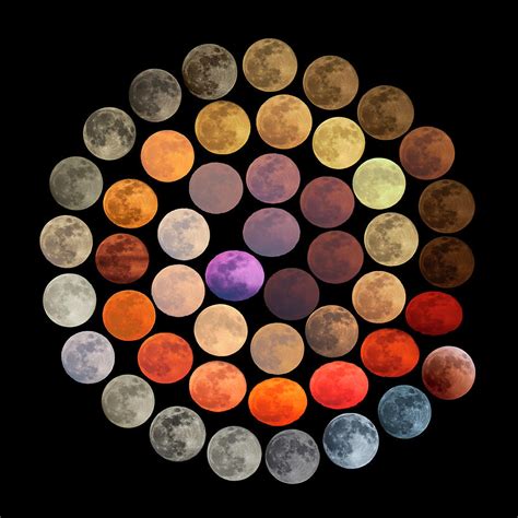 Colors of the Moon Photograph by Marcella Giulia Pace - Pixels