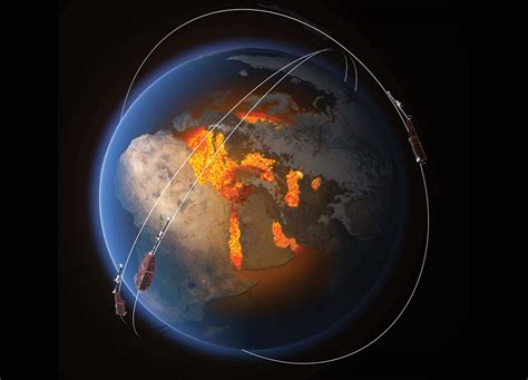 ESA Swarm Satellite Constellation - SpaceRef