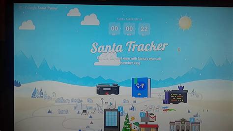 Santa tracker countdown - YouTube