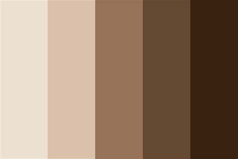 Cream Coffee Color Palette