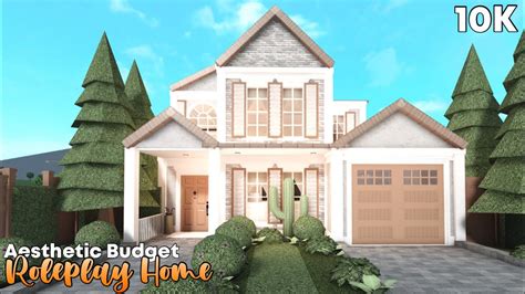 Bloxburg House Ideas 2 Story Aesthetic 10k - Image to u