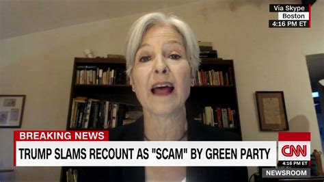 Jill Stein discusses the election recount effort: "Having a secure ...