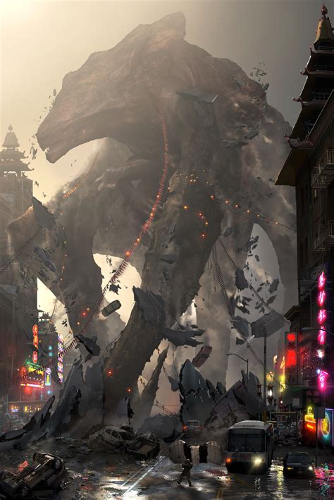 Rare Godzilla (2014) Concept Art Revealed! #Godzilla