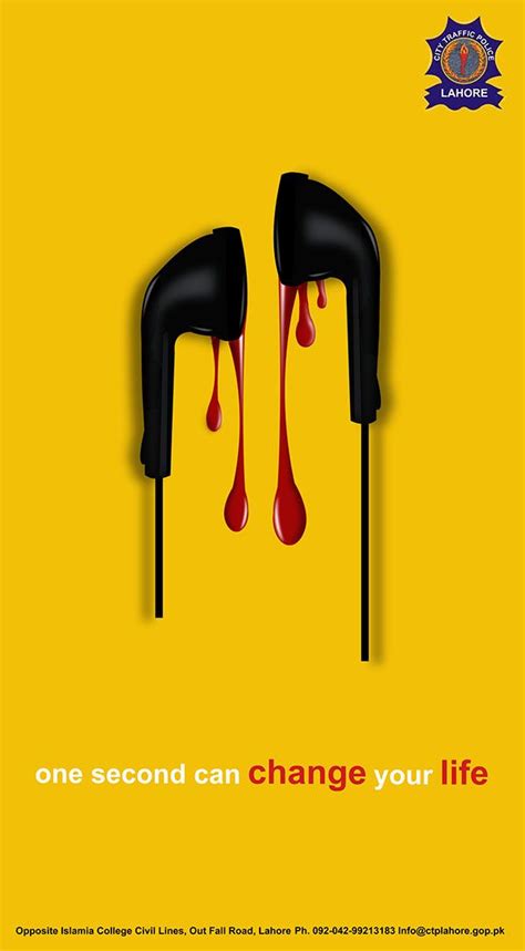 awareness of traffic rules campaign on Behance | Creative advertising design, Ads creative ...