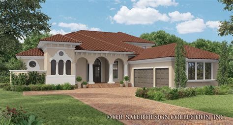 Concept Tuscan Home Plans Single Story, Booming!