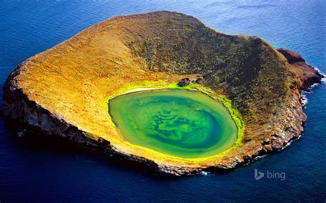 Volcanic crater - Santiago Island, Galápagos. Ecuador by Frans Lanting/Corbis | Galapagos ...