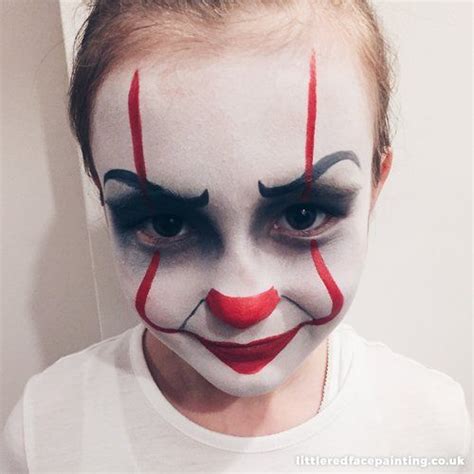 Pennywise Clown | Pintacaritas niños, Disfraces, Halloween