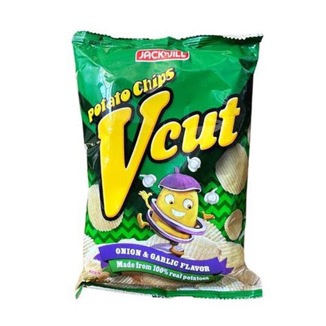 Jack 'N Jill Vcut Potato Chips Onion and Garlic Flavor - Etsy Canada