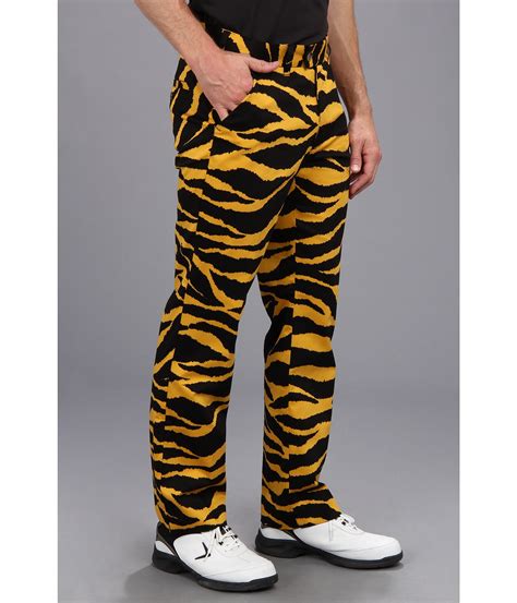 Loudmouth Golf Tiger Pants Black/Gold - Zappos.com Free Shipping BOTH Ways