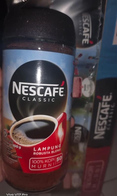 Kopi Nescafe classic, Makanan & Minuman, Minuman Tidak Beralkohol di ...