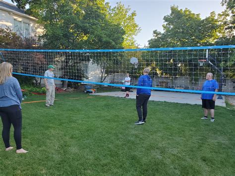 Twelve Makes a Dozen: Backyard Volleyball