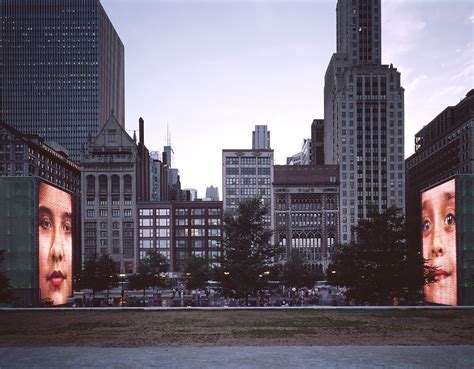 Crown Fountain at Millennium Park in Chicago, IL (City of Chicago) | W ...