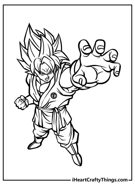 20+ Coloring Page Goku Pictures ~ Coloring Page