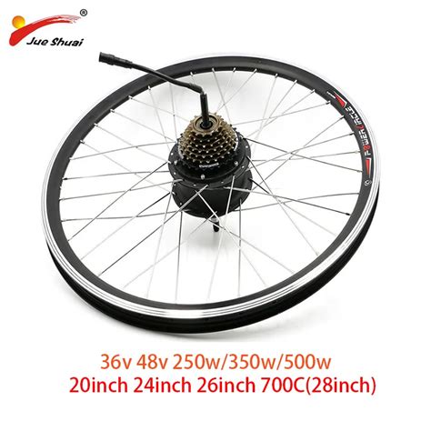 36V 48V 250W 350W 500W Electric Bike Rear Motor Wheel Electric Bicycle ...