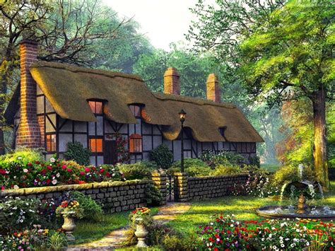 🔥 [50+] English Country Cottage Wallpapers | WallpaperSafari