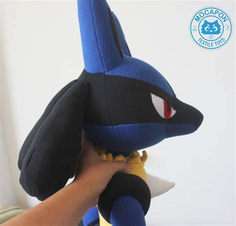 LUCARIO Pokemon Plushie | Etsy