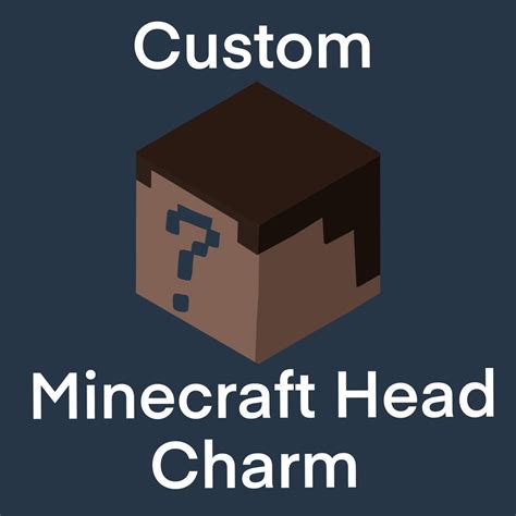 Custom Minecraft Head - Etsy