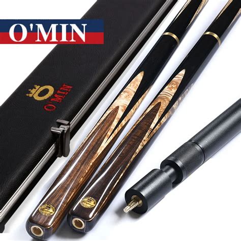 High Quality Omin 3/4 Snooker Cues Cobra Model 9.5mm/10mm Tips 3 4 ...