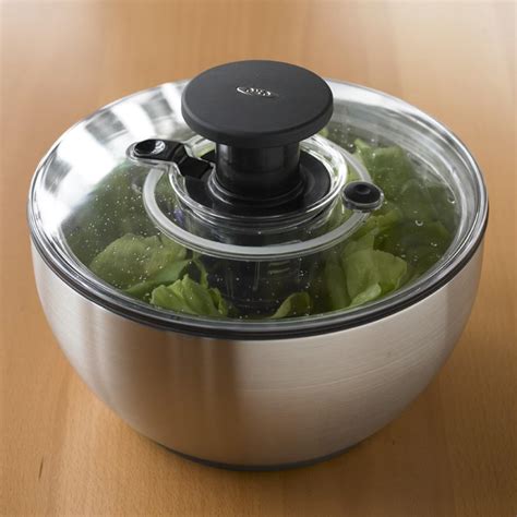 OXO Stainless Steel Salad Spinner | Williams Sonoma AU