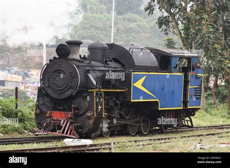 Mountain Railway Ooty train Tamil nadu India historic old vintage train steam engine locomotive ...