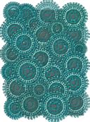 Teal Circle Pattern Scrapbook Paper Clipart | i2Clipart - Royalty Free Public Domain Clipart