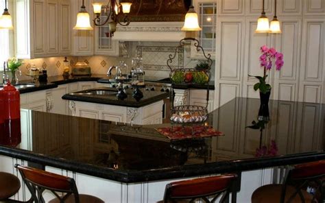 Absolute Black Granite Countertops | Classic Look - RSK Marble & Granite