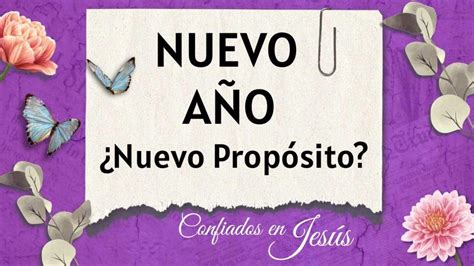 Nuevo Año ¿Nuevo Propósito?