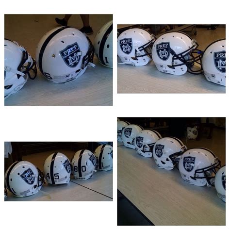 Check out the new fully decaled helmets for Mater Dei Prep High School Football in New Jersey ...