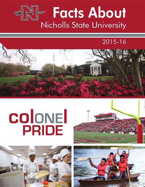 Facts About Nicholls 2015-16 by Nicholls State University - Issuu