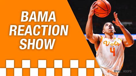 Tennessee Vs Alabama Basketball 2025 - Rafa Romola