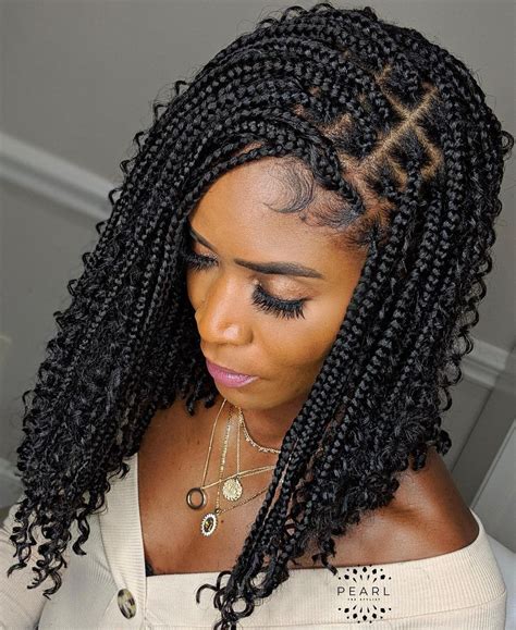 Unique Different Types Of Box Braids Styles For Black Hair For New ...