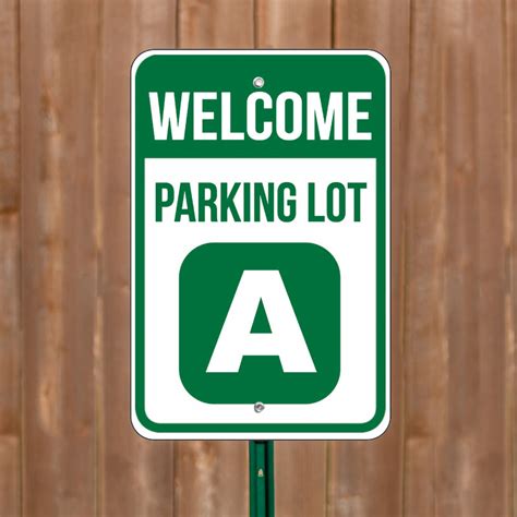 Custom Parking Signs | Custom Parking Signs - 24HourWristbands.Com