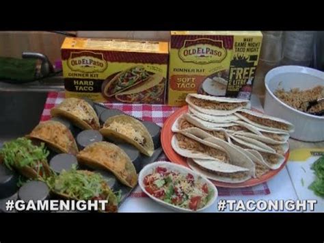 Make Game Night Taco Night with Old El Paso - YouTube