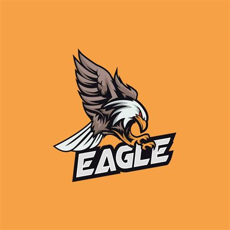 Eagle logo design for a sport club 35121672 Vector Art at Vecteezy