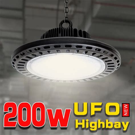 200w UFO high bay lamp for work machine light garage light lamps ...