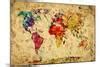 'Vintage World Map' Poster - Michal Bednarek | AllPosters.com